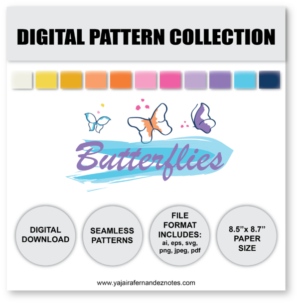 Butterflies DPC1: Digital Pattern Collection - Image 5