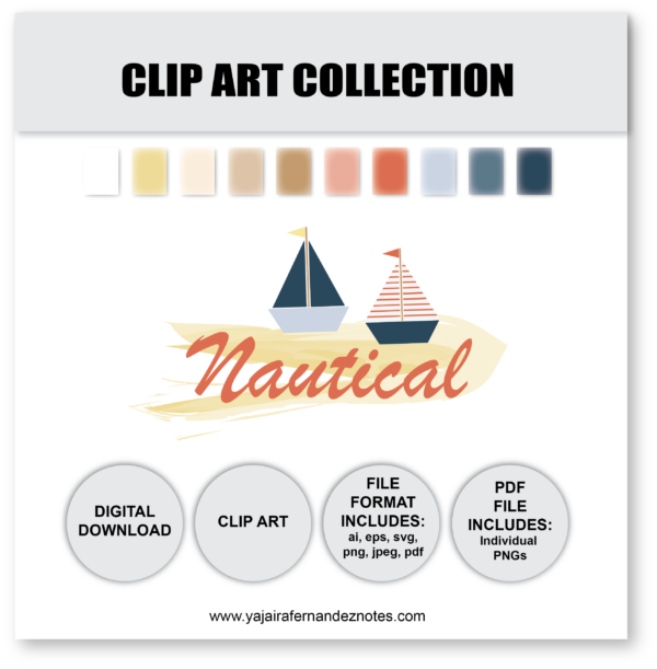 Nautical CAC1: Clip Art Collection - Image 2