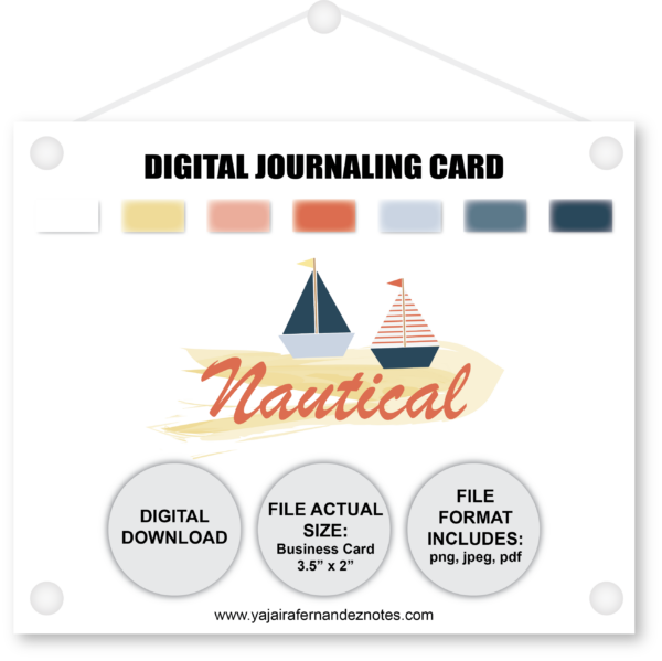 Nautical DJC2: Digital Journaling Card - Image 3