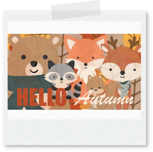 Autumn Forrest DJC1: Digital Journaling Card