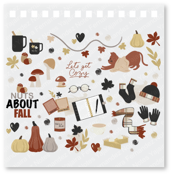 Cozy Autumn CAC1: Clip Art Collection