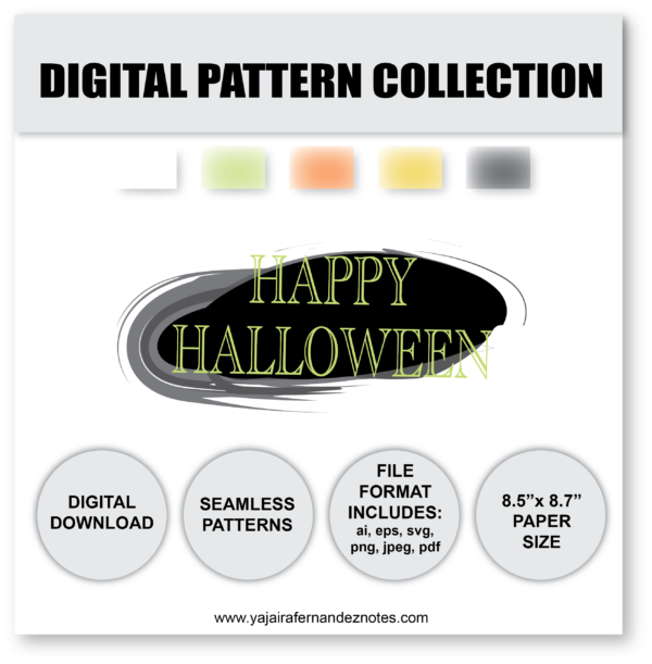 Happy Halloween DPC1: Digital Pattern Collection - Image 6