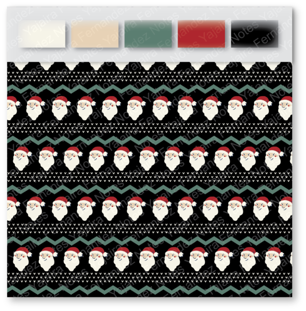 Christmas Fairisle DPC2: Digital Pattern Collection - Image 2