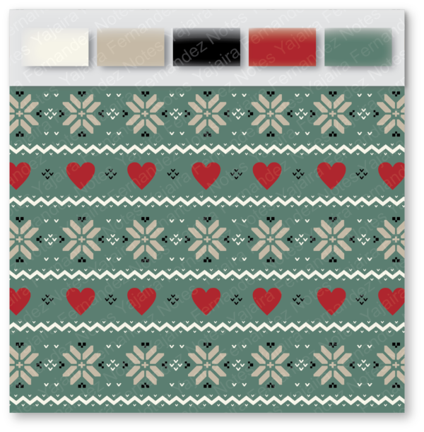 Christmas Fairisle DPC2: Digital Pattern Collection - Image 4